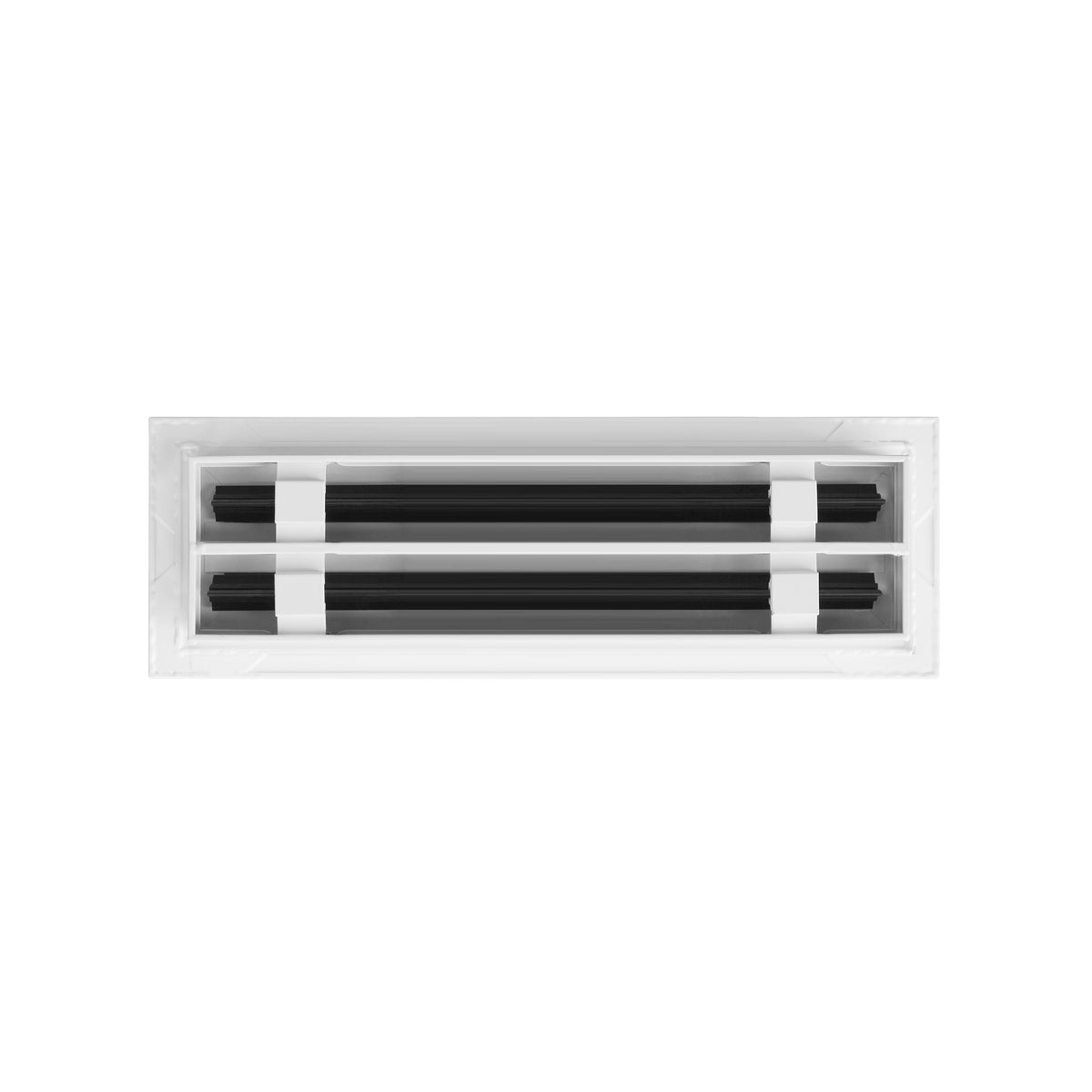 BUILDMART 12x4 Modern AC Vent Cover Decorative White Air Vent St