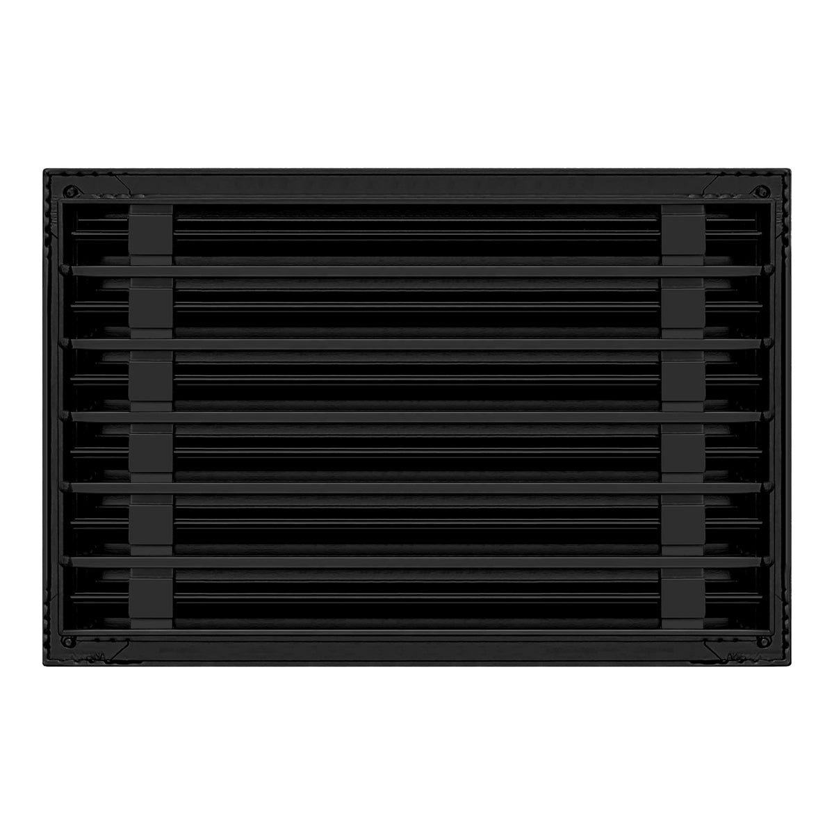 BUILDMART 18x12 Modern AC Vent Cover Decorative Black Air Vent S