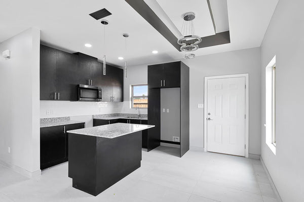 Lifestyle 2 of 36x6 Modern Air Vent Cover Black - 36x6 Standard Linear Slot Diffuser Black - Texas Buildmart