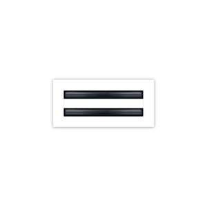 BUILDMART - 10x4 White Modern AC Vent Cover - Decorative Air Vent - Standard Linear Slot Diffuser - Register Grille for Ceiling, Walls & Floors - Texas Buildmart