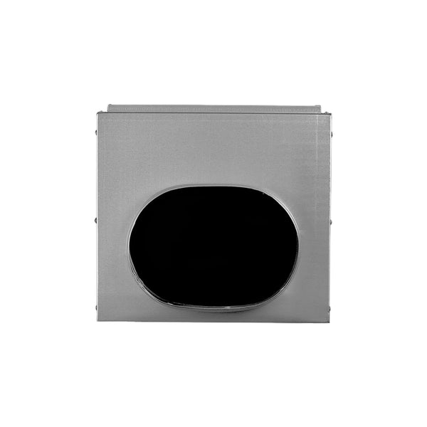 Top of 12 Inch 3 Slot Linear Slot Plenum Box - Linear Slot Diffuser Plenum - Texas Buildmart - AC Vent Covers - Linear Plenum Box