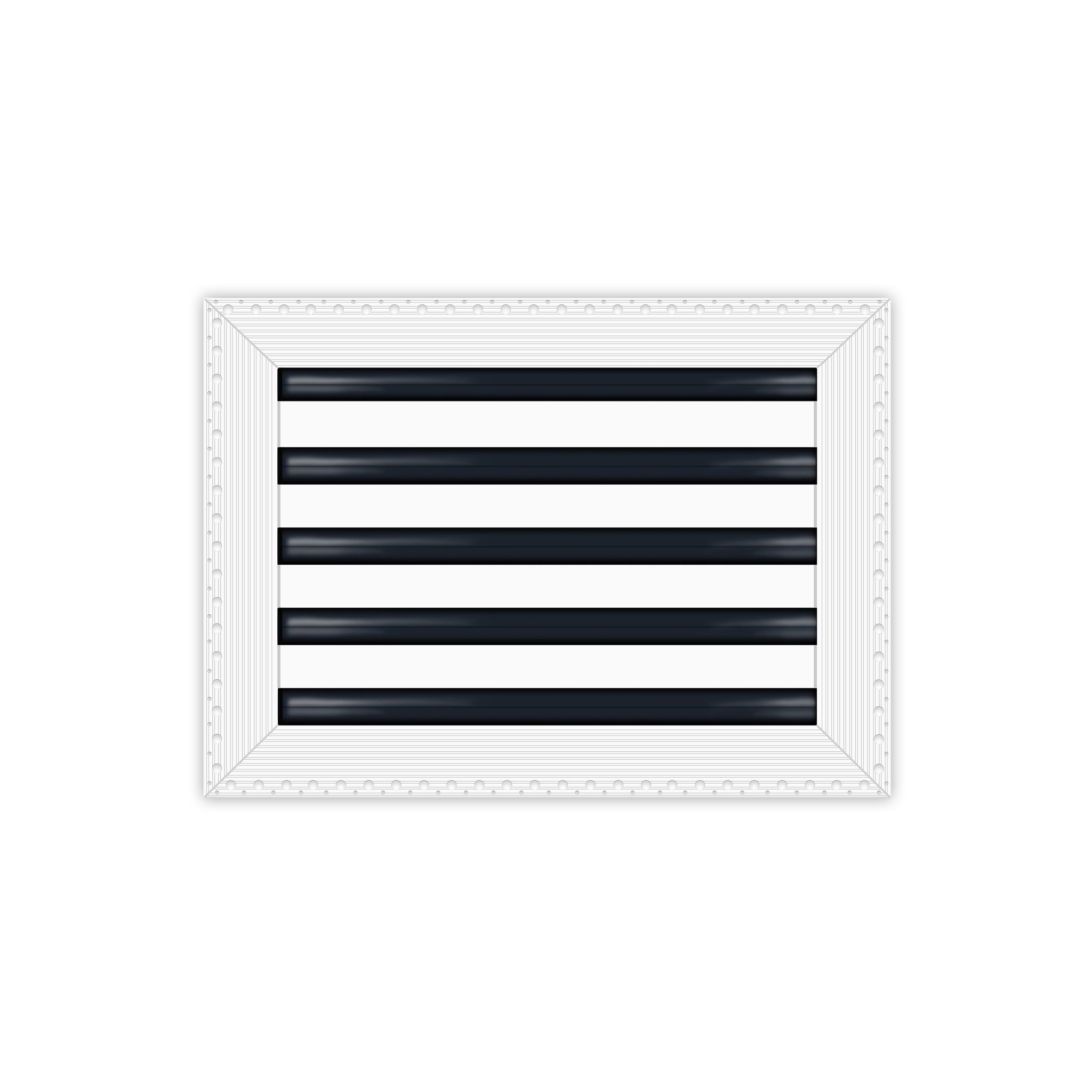 BUILDMART - 14x10 MUD-IN Air Vent Cover - Drywall MUD IN White Air Vent - MUD Linear Slot Diffuser - Register Grille for Ceiling and Walls - Texas Buildmart