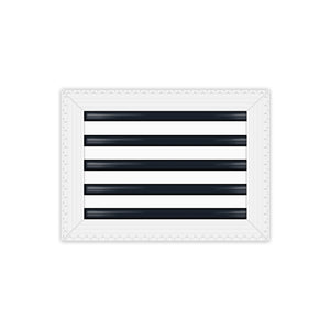 BUILDMART - 14x10 MUD-IN Air Vent Cover - Drywall MUD IN White Air Vent - MUD Linear Slot Diffuser - Register Grille for Ceiling and Walls - Texas Buildmart