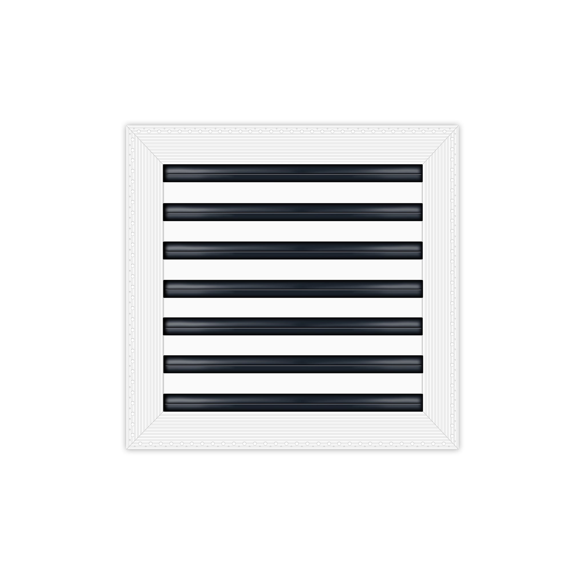 BUILDMART - 14x14 MUD-IN Air Vent Cover - Drywall MUD IN White Air Vent - MUD Linear Slot Diffuser - Register Grille for Ceiling and Walls - Texas Buildmart