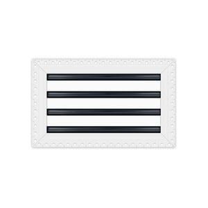 BUILDMART - 14x8 MUD-IN Air Vent Cover - Drywall MUD IN White Air Vent - MUD Linear Slot Diffuser - Register Grille for Ceiling and Walls - Texas Buildmart