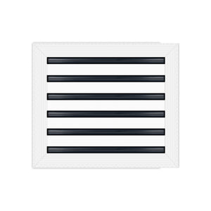 BUILDMART - 14x12 MUD-IN Air Vent Cover - Drywall MUD IN White Air Vent - MUD Linear Slot Diffuser - Register Grille for Ceiling and Walls - Texas Buildmart