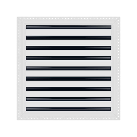 BUILDMART - 18x18 MUD-IN Air Vent Cover - Drywall MUD IN White Air Vent - MUD Linear Slot Diffuser - Register Grille for Ceiling and Walls - Texas Buildmart