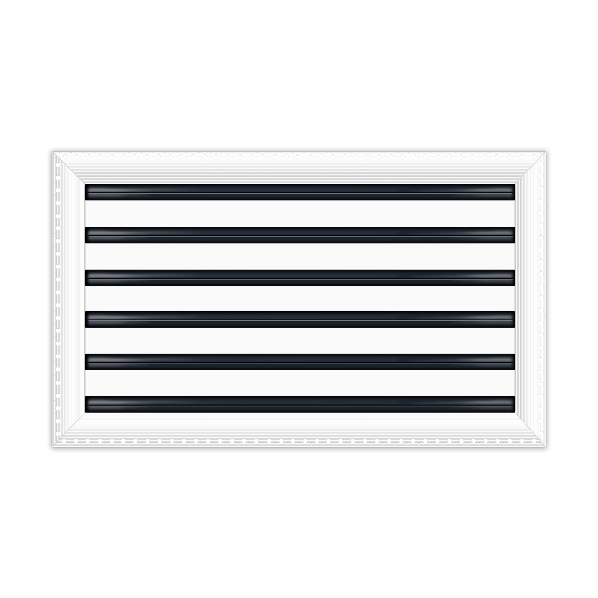 BUILDMART - 20x12 MUD-IN Air Vent Cover - Drywall MUD IN White Air Vent - MUD Linear Slot Diffuser - Register Grille for Ceiling and Walls - Texas Buildmart