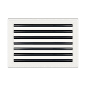 BUILDMART - 20x14 MUD-IN Air Vent Cover - Drywall MUD IN White Air Vent - MUD Linear Slot Diffuser - Register Grille for Ceiling and Walls - Texas Buildmart
