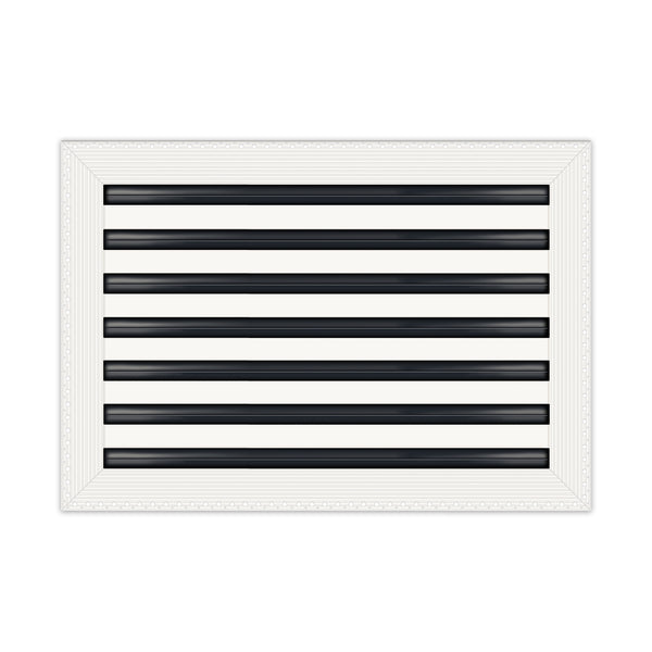 BUILDMART - 20x14 MUD-IN Air Vent Cover - Drywall MUD IN White Air Vent - MUD Linear Slot Diffuser - Register Grille for Ceiling and Walls - Texas Buildmart