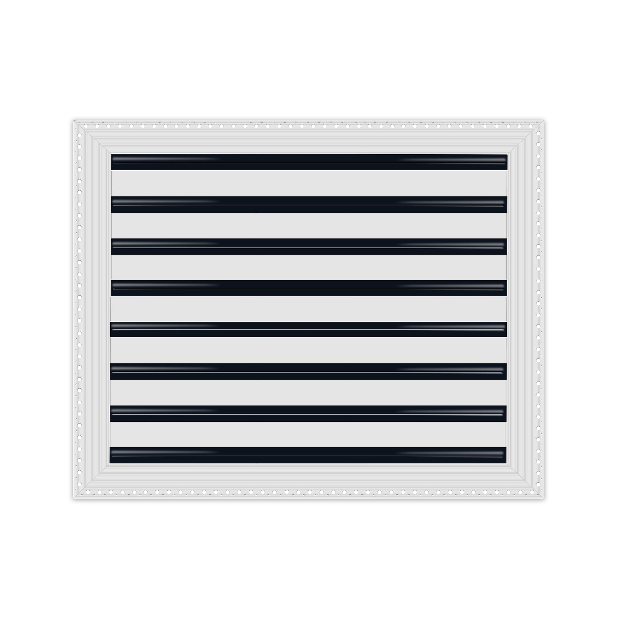 BUILDMART - 20x16 MUD-IN Air Vent Cover - Drywall MUD IN White Air Vent - MUD Linear Slot Diffuser - Register Grille for Ceiling and Walls - Texas Buildmart