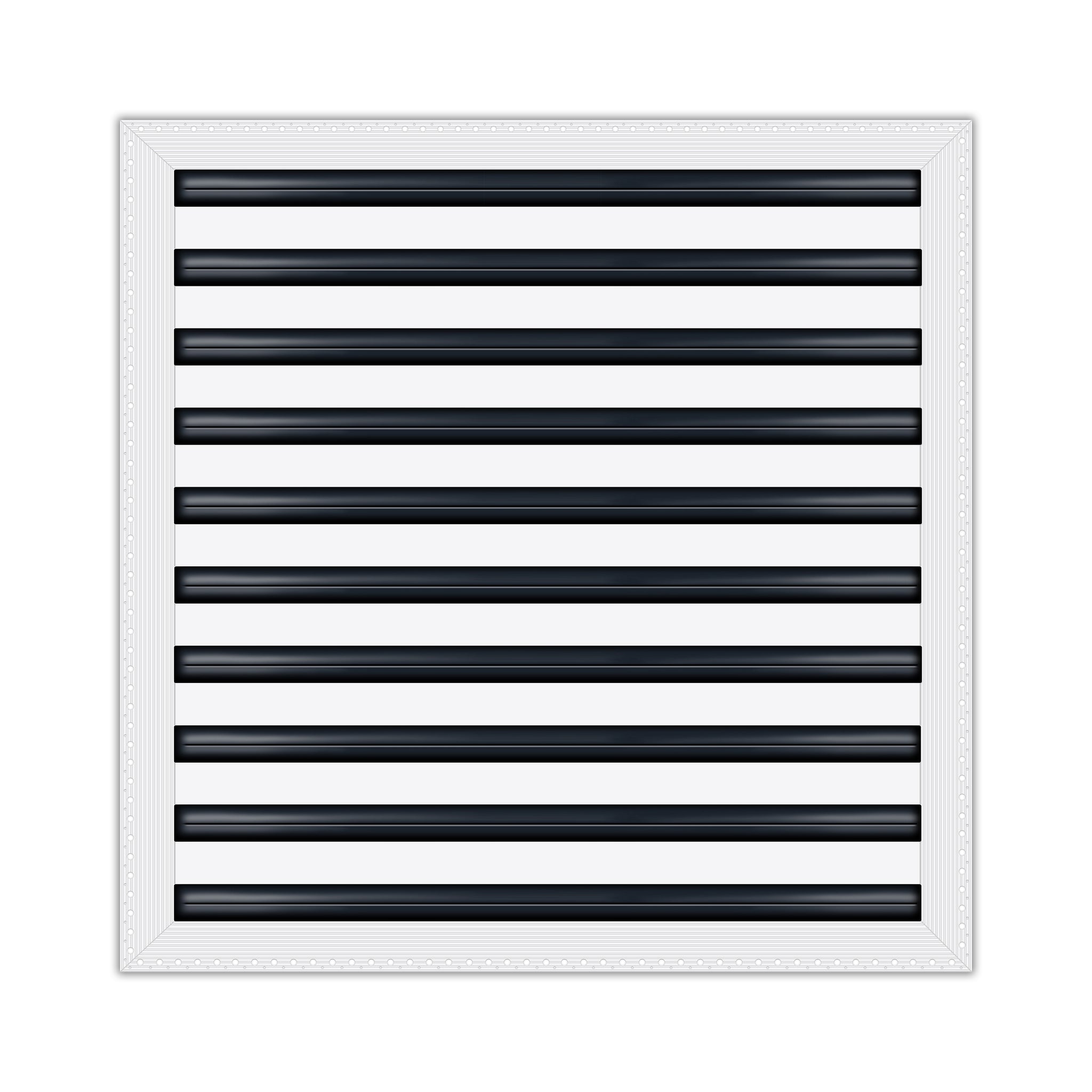 BUILDMART - 20x20 MUD-IN Air Vent Cover - Drywall MUD IN White Air Vent - MUD Linear Slot Diffuser - Register Grille for Ceiling and Walls - Texas Buildmart
