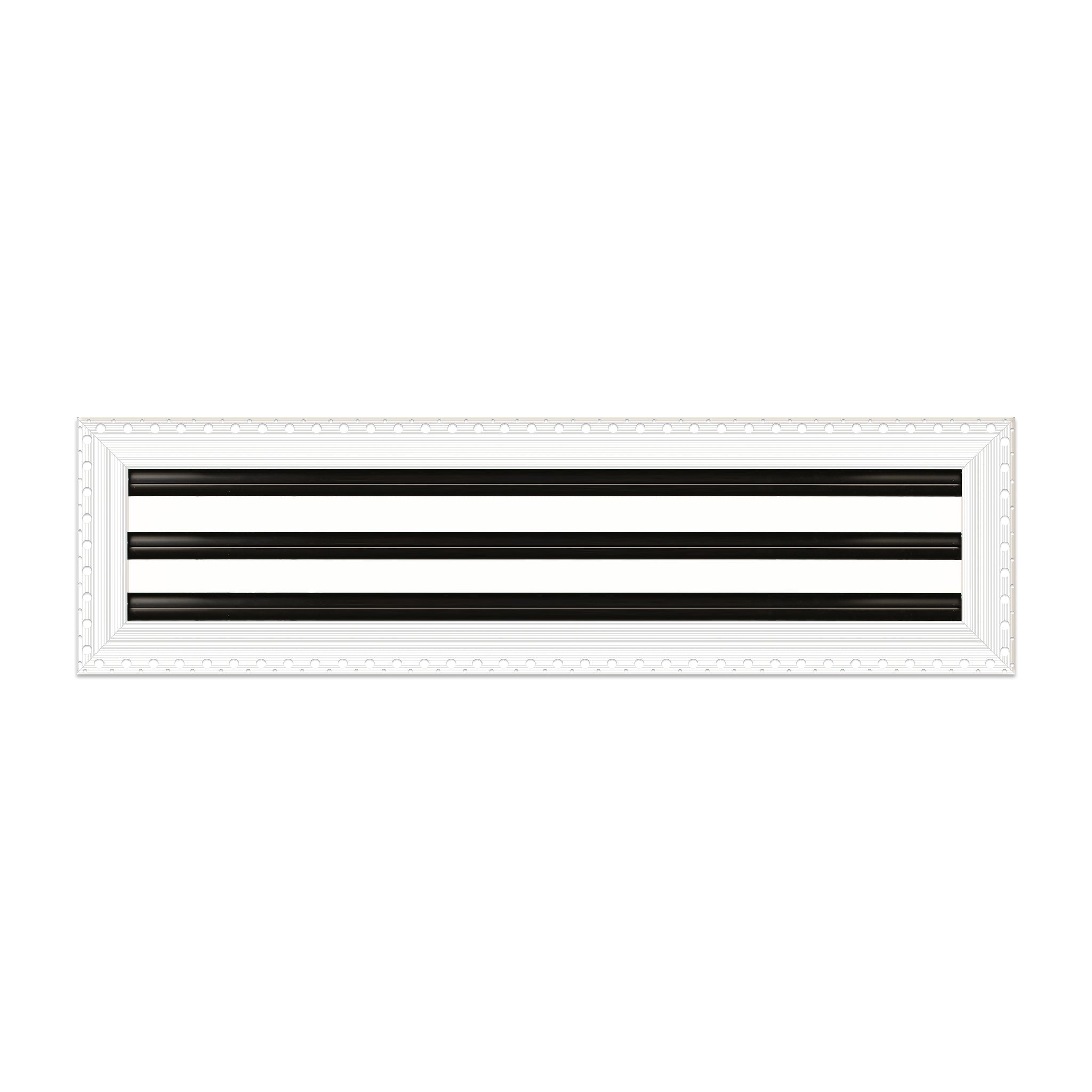 BUILDMART - 22x6 MUD-IN Air Vent Cover - Drywall MUD IN White Air Vent - MUD Linear Slot Diffuser - Register Grille for Ceiling and Walls - Texas Buildmart