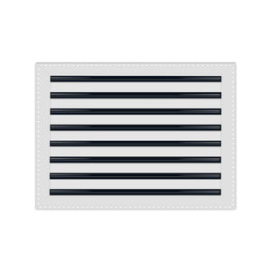BUILDMART - 22x16 MUD-IN Air Vent Cover - Drywall MUD IN White Air Vent - MUD Linear Slot Diffuser - Register Grille for Ceiling and Walls - Texas Buildmart
