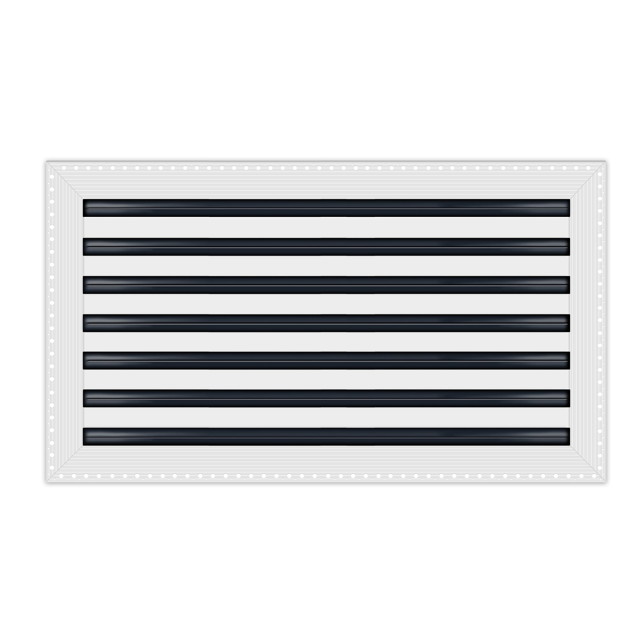 BUILDMART - 24x14 MUD-IN Air Vent Cover - Drywall MUD IN White Air Vent - MUD Linear Slot Diffuser - Register Grille for Ceiling and Walls - Texas Buildmart