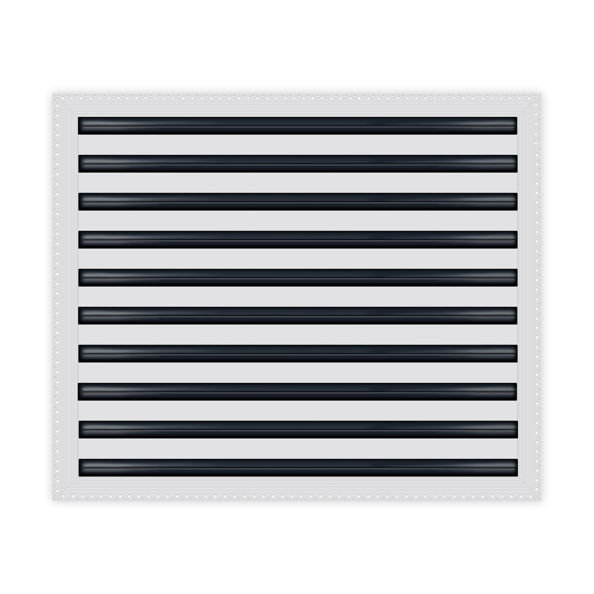 BUILDMART - 24x20 MUD-IN Air Vent Cover - Drywall MUD IN White Air Vent - MUD Linear Slot Diffuser - Register Grille for Ceiling and Walls - Texas Buildmart