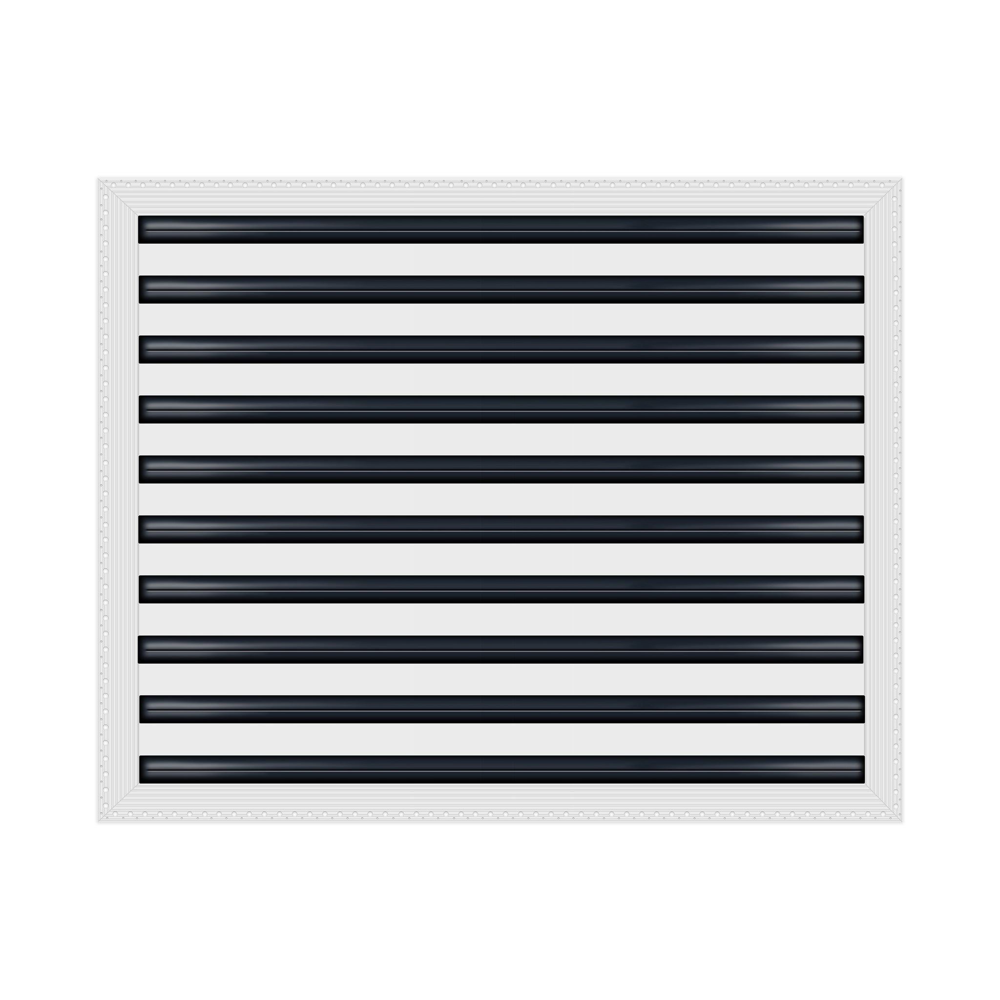 BUILDMART - 25x20 MUD-IN Air Vent Cover - Drywall MUD IN White Air Vent - MUD Linear Slot Diffuser - Register Grille for Ceiling and Walls - Texas Buildmart