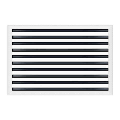 BUILDMART - 30x20 MUD-IN Air Vent Cover - Drywall MUD IN White Air Vent - MUD Linear Slot Diffuser - Register Grille for Ceiling and Walls - Texas Buildmart