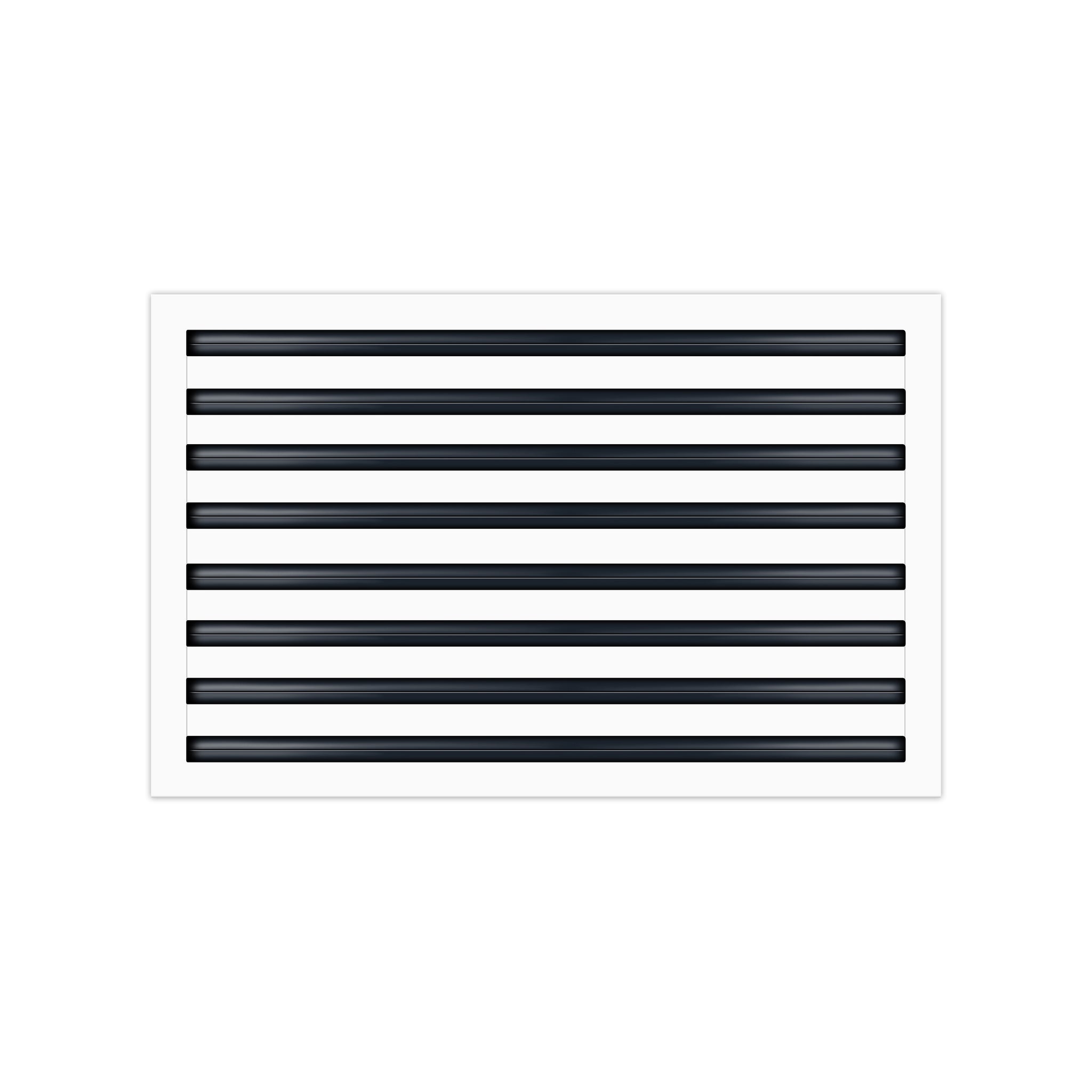 BUILDMART - 30x16 White Modern AC Vent Cover - Decorative Air Vent - Standard Linear Slot Diffuser - Register Grille for Ceiling, Walls & Floors - Texas Buildmart