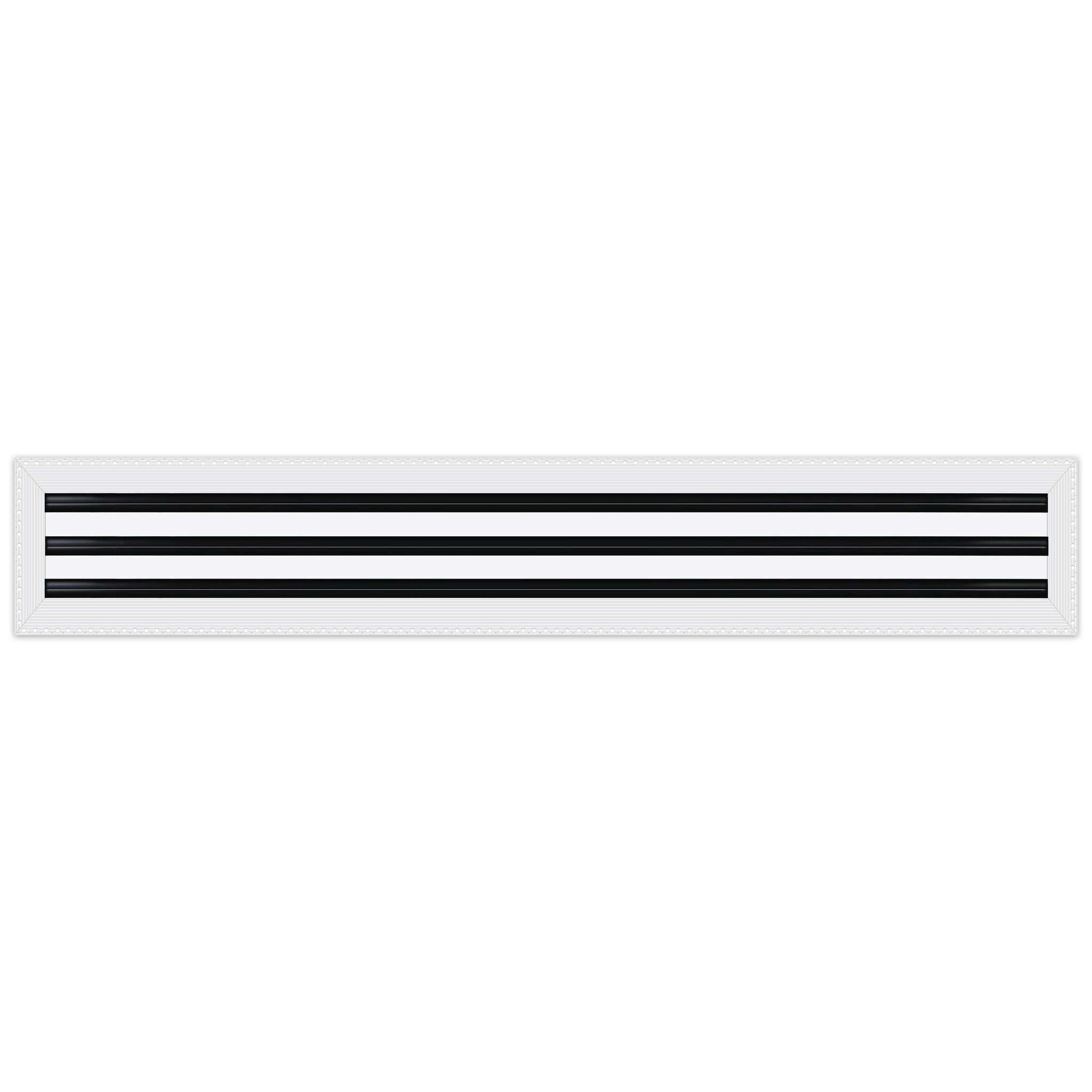 BUILDMART - 36x6 MUD-IN Air Vent Cover - Drywall MUD IN White Air Vent - MUD Linear Slot Diffuser - Register Grille for Ceiling and Walls - Texas Buildmart