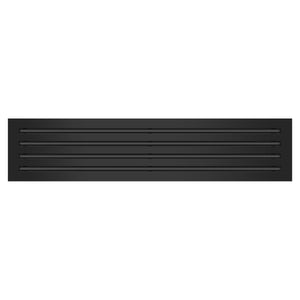 Texas Buildmart 36x8 Modern AC Vent Cover, Decorative White Air Vent Standard Linear Slot Diffuser Heating Cooling Register Grille Ceiling Walls Fl