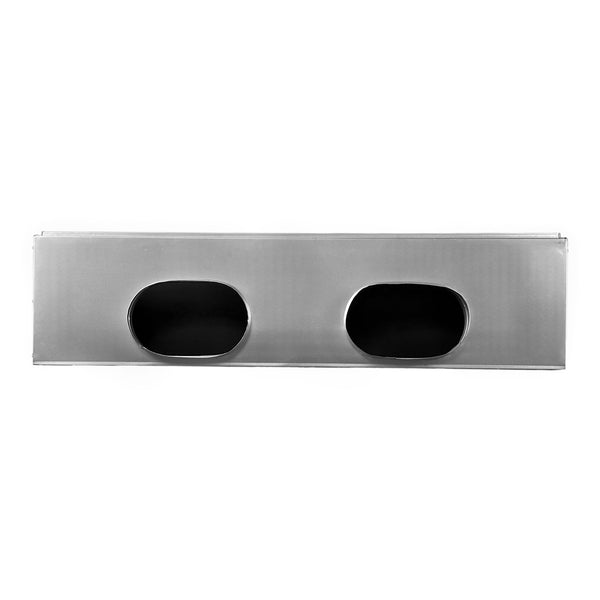 Top of 48 Inch 3 Slot Linear Slot Plenum Box - Linear Slot Diffuser Plenum - Texas Buildmart - AC Vent Covers - Linear Plenum Box
