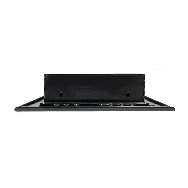 BUILDMART - 72-Inch Black Linear Slot Diffuser - 3 Slot - Triple Slot - Decorative Air Vent - Modern AC Vent Cover for Ceiling, Walls & Floors - Texas Buildmart