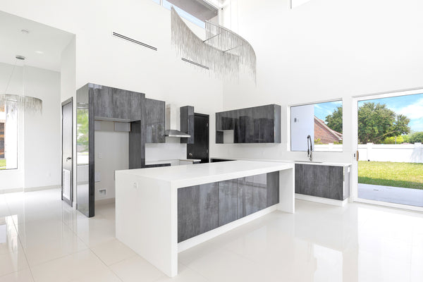 Lifestyle 1 of 48 Inch 1 slot Linear Air Vent Cover White - 48 Inch 1 slot Linear Diffuser White - Texas Buildmart