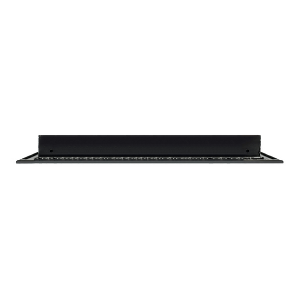 BUILDMART - 30x14 Modern AC Vent Cover - Decorative Black Air Vent - Standard Linear Slot Diffuser - Register Grille for Ceiling, Walls & Floors - Texas Buildmart