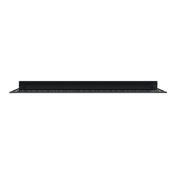 BUILDMART - 30x20 Modern AC Vent Cover - Decorative Black Air Vent - Standard Linear Slot Diffuser - Register Grille for Ceiling, Walls & Floors - Texas Buildmart